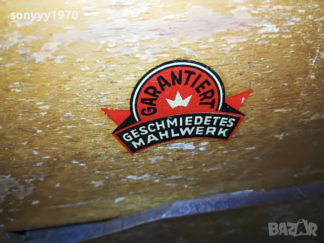 GARANTIERT-МЕЛНИЦА ОТ ГЕРМАНИЯ-АНТИКА 0212221815, снимка 4 - Антикварни и старинни предмети - 38880448