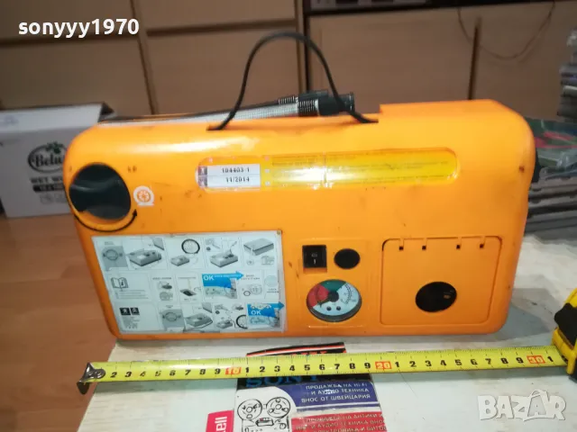 CITROEN//PEUGEOT-AIR COMPRESSOR 12V-ВНОС SWISS 1005251841, снимка 2 - Аксесоари и консумативи - 50234381