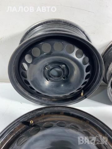 Железни джанти 15 цола за Опел Комбо Djanti R17 Opel Combo 4x100 Et39 6j ц.о. 56.6 , снимка 3 - Гуми и джанти - 52369011