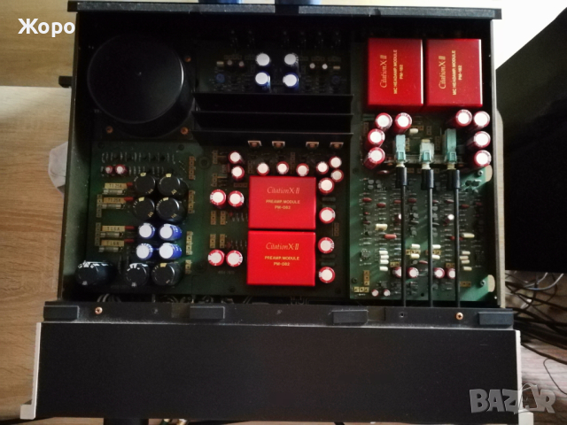⏯️С клип. Harman Kardon Citation X II class A preamp dual RIAA MM MC., снимка 3 - Ресийвъри, усилватели, смесителни пултове - 44573765