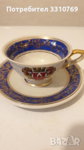 Красиви порцеланови чашки за кафе и чай- сет., снимка 14 - Чаши - 52584548
