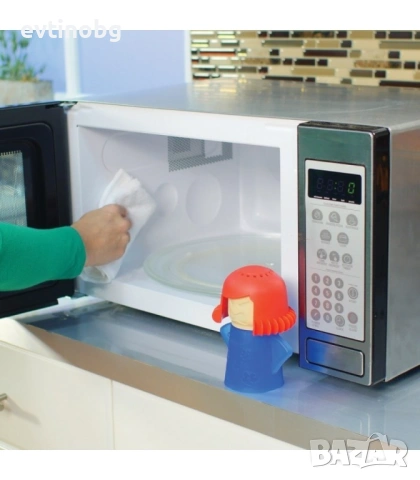 Почистващ уред за микровълнова фурна Angry mama