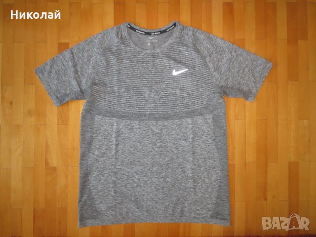 Nike Dri-Fit Knit Short Sleev, снимка 3 - Тениски - 29508504