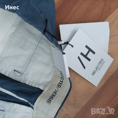 Selected Homme лен и памук къси панталони , снимка 8 - Къси панталони - 44310632