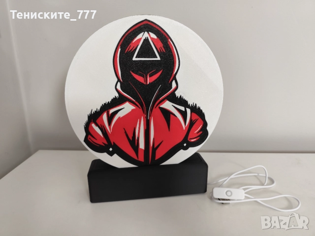 3д лампа Squid game