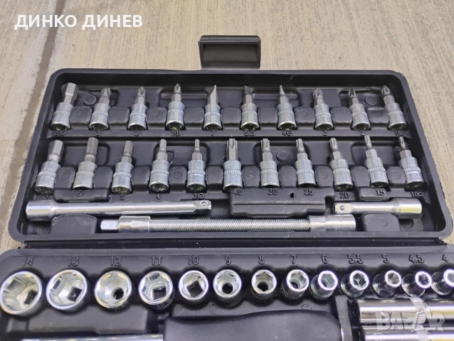 Комплект битове, снимка 3 - Куфари с инструменти - 51618131