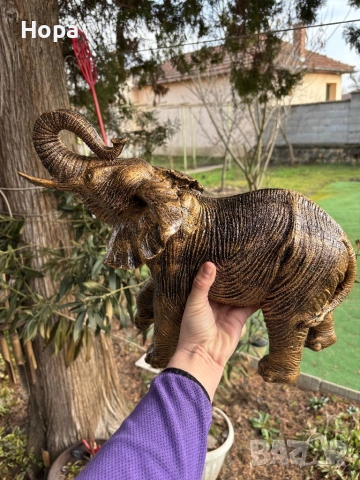 Статуетка Слон 30/40см., снимка 3 - Статуетки - 54210812