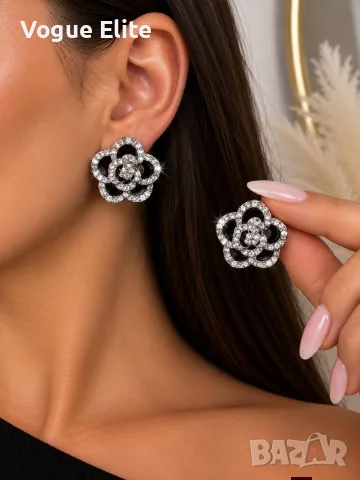 дамски обеци chanel, снимка 17 - Обеци - 56218308