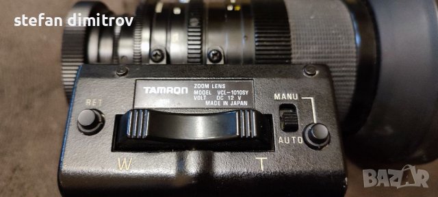 Tamron VCL-1010SY с модул за увеличение и система за фокусиране, снимка 9 - Обективи и филтри - 36778129