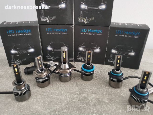 LED крушки за основни фарове H1 Н7 Н11 НВ3 НВ4 M-Tech LSF