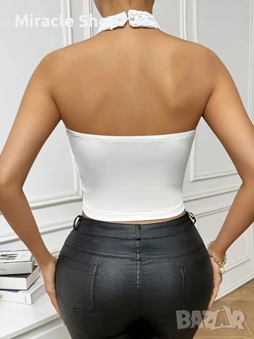 Дантелен топ, снимка 2 - Корсети, бюстиета, топове - 53952597