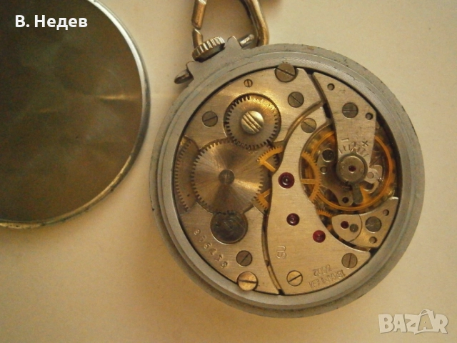 МОЛНИЯ, сделано в СССР, кал. 3602, 18 камней! Като нов!, снимка 6 - Джобни - 52838765
