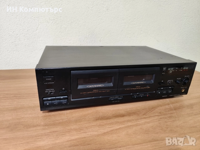 Продавам двуглав двукасетъчен ривърсен дек Sony TC-WR445, снимка 3 - Декове - 52714458