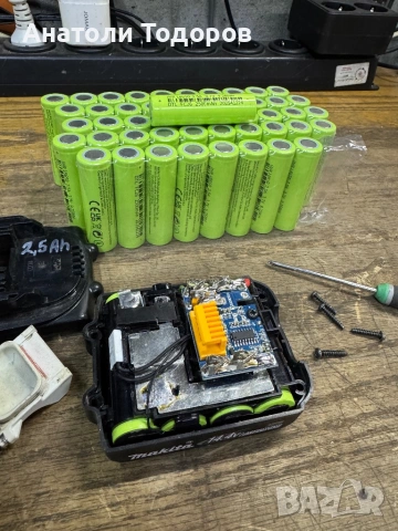 Battery Makita 14,4v / 2,5Ah, снимка 6 - Винтоверти - 53225548
