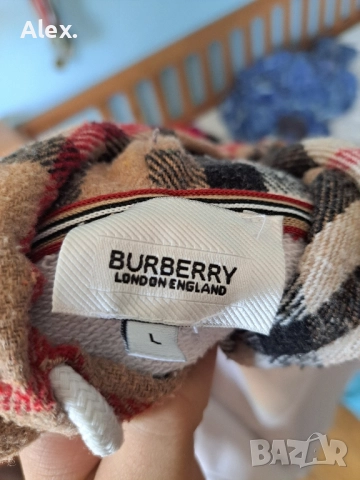 Burberry hoodie ( оригинално) , снимка 3 - Спортни дрехи, екипи - 51632587