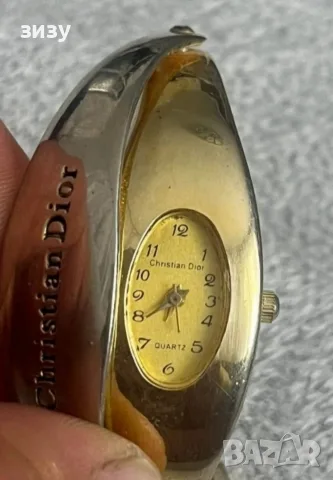 Christian Dior винтидж часовник оригинален, снимка 4 - Дамски - 56533287