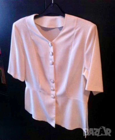 Луксозно сако цвят екрю + подарък още едно сако, снимка 8 - Сака - 53069691