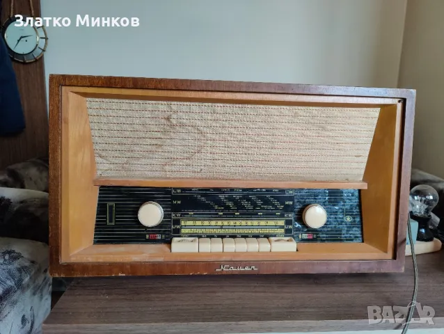 Лампово радио Stern Berlin VEB RTF Nauen 1960г.