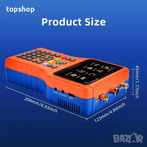 GT Media V8 Finder Pro Сателитен детектор, TV DVB-S2X/S2/S/T2/T/C приемник на сигнал, H.264 цифров.., снимка 5 - Части и Платки - 51562965