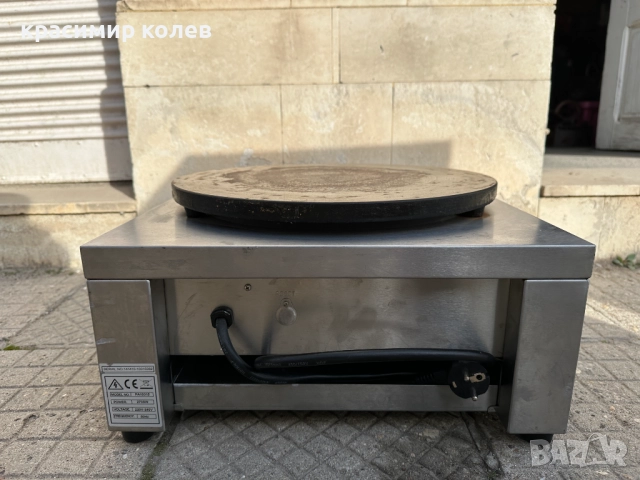 професионален електрически уред за палачинки/2700W/, снимка 6 - Обзавеждане на кухня - 52898464