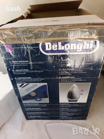 Парогенератор Delonghi Stirella Dual (PRO1847X) 2200W, снимка 9 - Ютии - 51548485