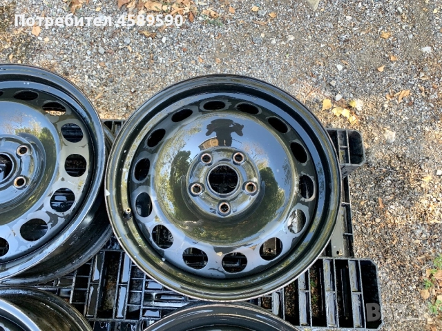 4бр.Оригинални железни джанти 16цола ET50 5x112 за Vw,Audi,Seat,Skoda, снимка 6 - Гуми и джанти - 51809977
