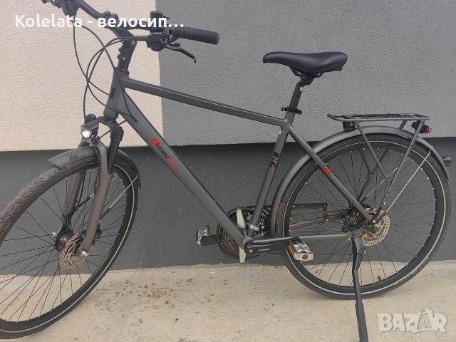 28" 2R manufactur, L размер, хидравлични спирачки трекинг алуминиев велосипед, снимка 2 - Велосипеди - 53035498