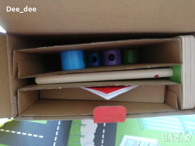 Бебешки дървен пъзел, снимка 4 - Игри и пъзели - 47997261