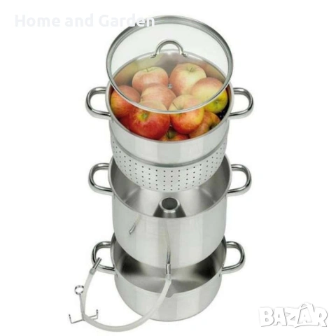 Соковарка, 8 л., неръжд. стомана R51260A, снимка 3 - Съдове за готвене - 53970966