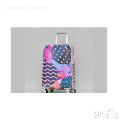 Куфар ръчен багаж Mercado Trade, 2410, Различни цветове, снимка 4 - Куфари - 50642067