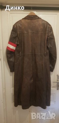 Немско офицерско кожено яке от Втората световна война оригинал , снимка 4 - Антикварни и старинни предмети - 30005115
