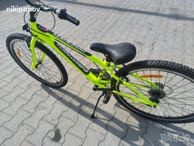 BG Велосипед 26" CYBER жълт, снимка 11 - Велосипеди - 54261212