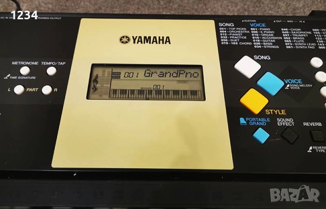 синтезатор клавир YAMAHA YPT-220 пиано с 5 октави , снимка 6 - Синтезатори - 51650469