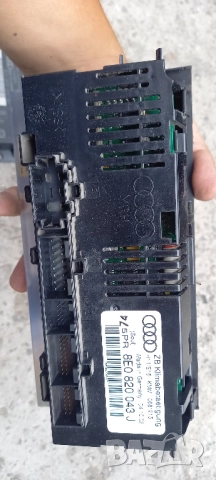 Панел климатроник Audi A4 B6 B7, снимка 2 - Части - 51474493