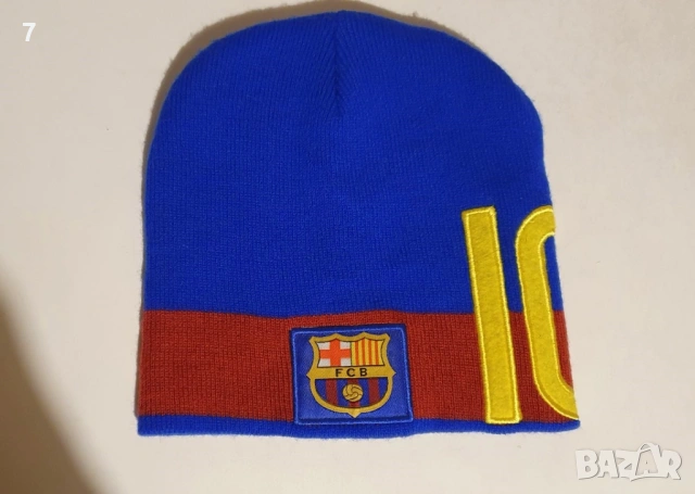 Зимна шапка Barcelona № 10 Lionel Messi , снимка 4 - Футбол - 53207265