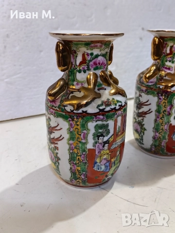 стари порцеланови китайски вази, снимка 3 - Антикварни и старинни предмети - 52244074