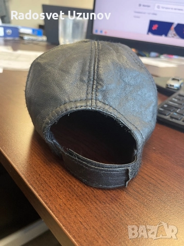 Кожена шапка BMW, снимка 2 - Шапки - 52844735