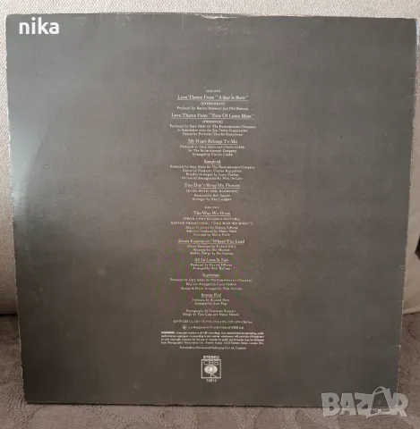 LP, Vinyl, Barbra Streisand's Greatest Hits Volume II Барбра Страйсънд, снимка 4 - Грамофонни плочи - 47865624