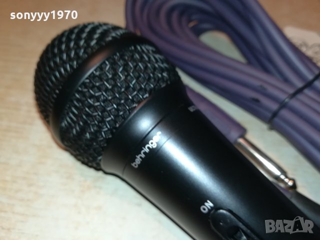 behringer mic+cable 1901221044, снимка 6 - Микрофони - 35485958