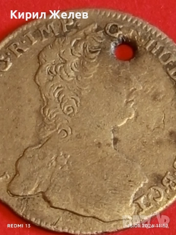 Сребърна монета 7 кройцера 1765г. Мария Терезия Унгария за КОЛЕКЦИЯ 52991, снимка 9 - Нумизматика и бонистика - 53107196