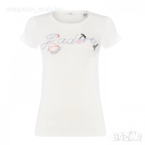 Тениска – GUESS Signature Logo; размери: S и M