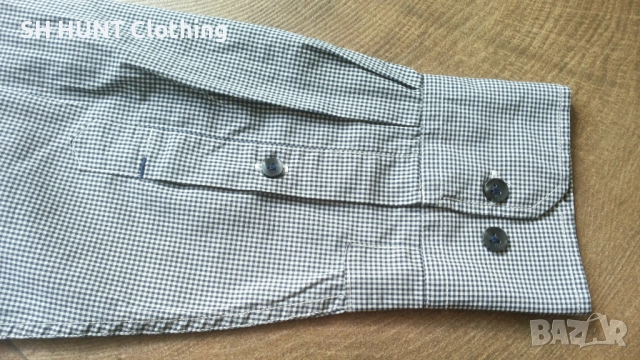 G-Star COMFORT SP BAKERO CHECK Shirt размер M / L мъжка еластична риза 9-63, снимка 5 - Ризи - 52159865