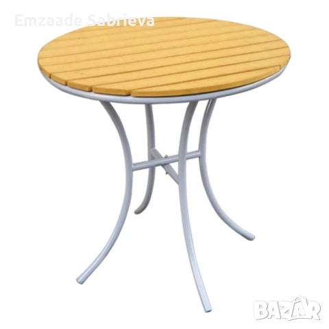 Маса Muhler Bistro Polywood, 70xH72см, снимка 2 - Други стоки за дома - 50266363