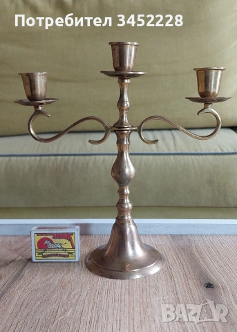 Свещник бронз за ценители , снимка 7 - Декорация за дома - 54165247
