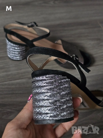 Сандали GiAnni от ЕСТЕСТВЕНА кожа и велур, снимка 3 - Сандали - 53303567