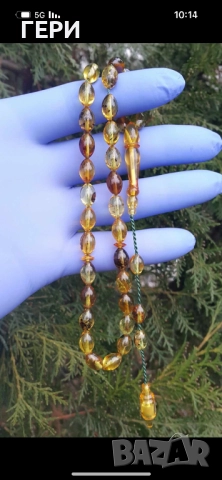 Броеница балтийски кехлибар , снимка 3 - Други ценни предмети - 52726528