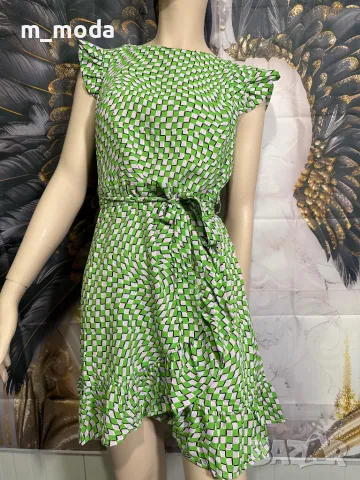 Дамска рокля с коланче, снимка 1