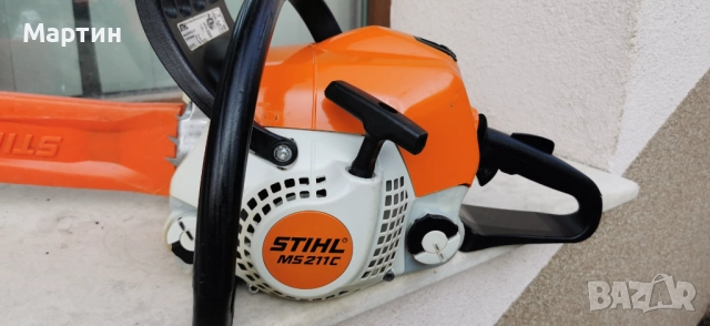 Бензинова резачка щил мс 211 СЕ stihl, снимка 2 - Моторни триони/резачки - 52892162
