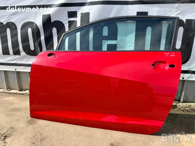 Лява врата от Seat Ibiza (6J) 1.2i 70 кс., 5 ск., 114 000 км., 2013г., двигател CGPA, euro 5, Сеат И, снимка 7 - Части - 54258395