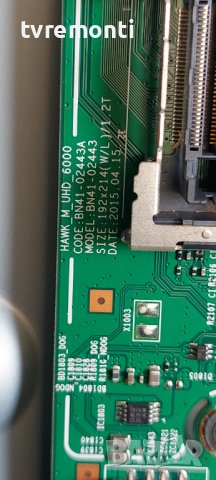 Платка MAIN BOARD BN41-02443 BN94-10703W For SAMSUNG UE48JU6050W, снимка 2 - Части и Платки - 37618341